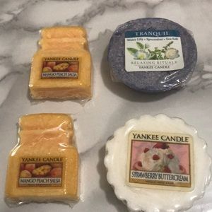 4 Yankee Candle Wax Melts